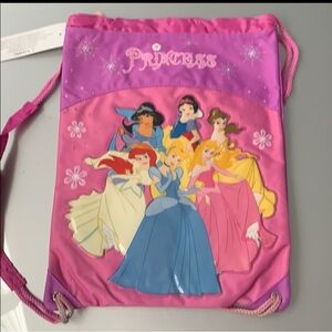 🌸. Disney Princess Pink and Purple Backpack